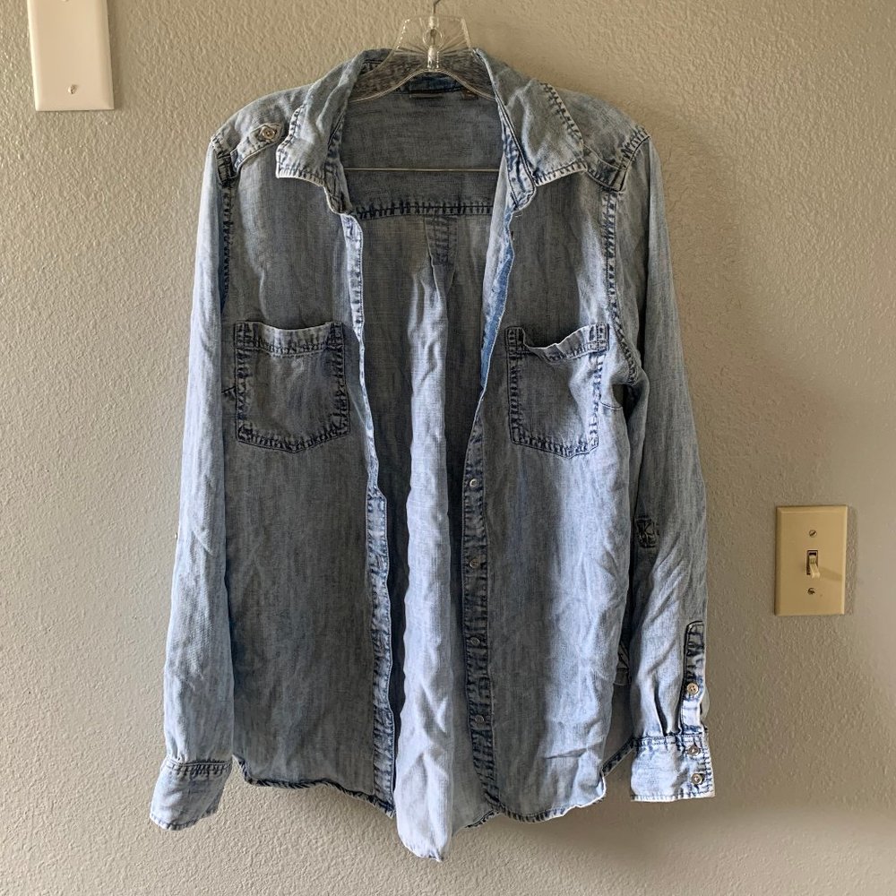 Soho Jeans by NY&C Denim Button-Up Top